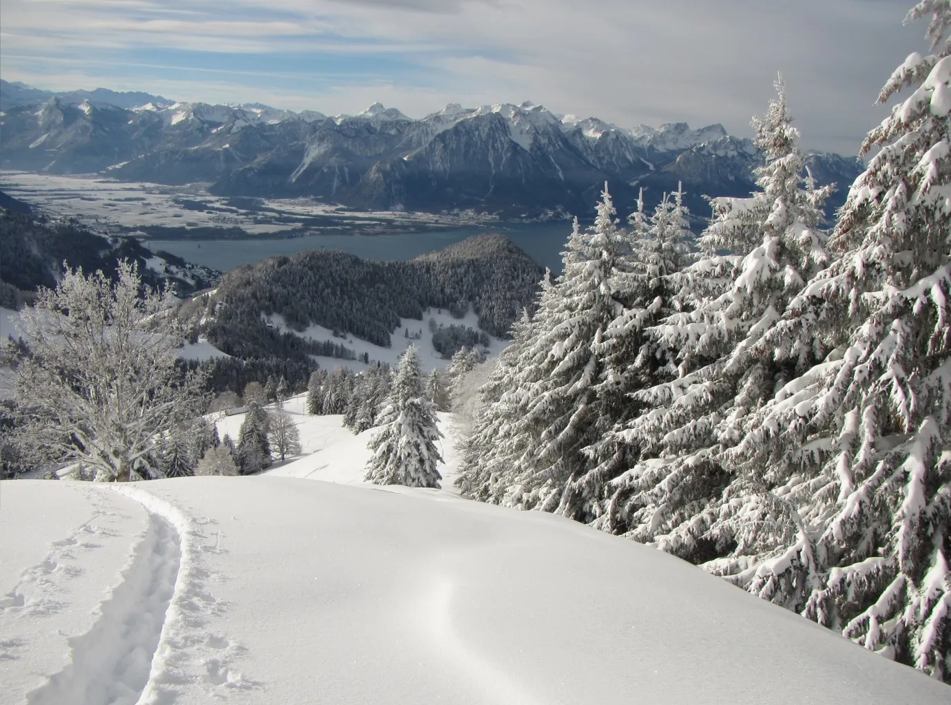 Sortie Raquettes au Vallon d'Orgevaux